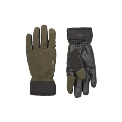 Image of SEALSKINZ Broome Unisex Waterproof All Weather Sheepskin Palm Gloves Sporting Glove Three Layer Insulation Technology