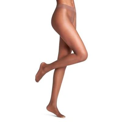 Image of FALKE Women&#039;s Lunelle 8 DEN W TI Ultra Sheer Plain 1 Pair Tights, Brown (Espresso 5188), S M