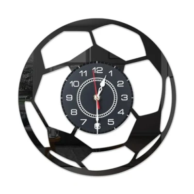Image of Jimenez Cartoon Football Clock Fashion Simple Wall Living Room Bedroom Quartz