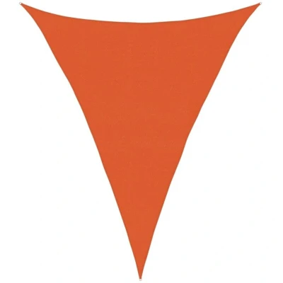 Image of vidaXL Sunshade Sail 160 g/m² Orange 4x5x5 m HDPE