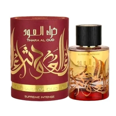 Image of Thara Al Oud Supreme Intense EDP 100ml by Ard Zaafaran Perfume For Men and Women Spicy Woody Warm Notes with Lasting Fragrance