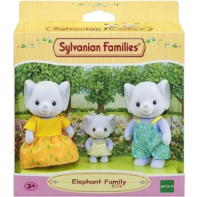 Image of Sylvanian Families Elephant Family dollhouse playset 5376