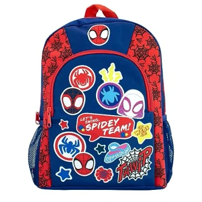 Image of Marvel Spiderman Backpack Spidey And His Amazing Friends Kids I School Bag For Boys Girls Official Merchandise