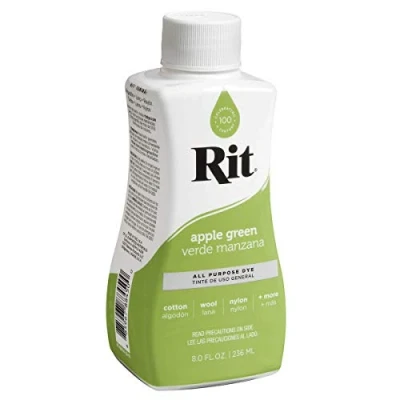Image of Rit Liquid Fabric Dye Apple Green 236ml