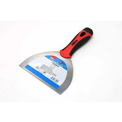 Image of Hilka Tools 78303106 Filler Knife, Silver/Red, 6 Inch