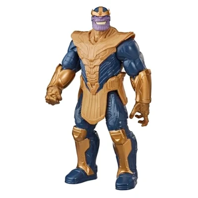 Image of avengers Marvel Titan Hero Series Deluxe Thanos Action Figure, Brown