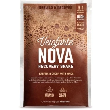 Image of Nova Recovery Shake Natural Super Blend of Complete Protein &amp; Electrolytes Banana Cocoa (9)