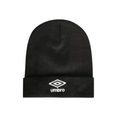 Image of Umbro Childrens/Kids Logo Beanie (One Size) (Black)