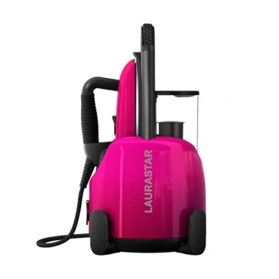 Image of Laurastar Lift Plus Pinky Pop, 3in1 Portable Steam Station, Irons, Steams and Purifies Clothing, Hygienic Steam, Removable Water Tank, Vertical Ironing, Cable Rewinder, 3D Active Soleplate