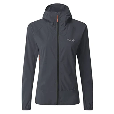 Image of Rab Women&#039;s Borealis Softshell Jacket for Hiking, Trekking, &amp; Climbing Beluga 12