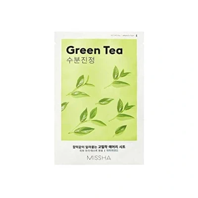 Image of Missha Airy Fit Green Tea Sheet Mask 19g