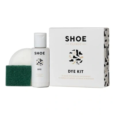 Image of Shoe Clinic Dye Kit Restores The Colour of Leather, Suede, Nubuck, Fabric, Satin, and Canvas Footwear Complete (White)