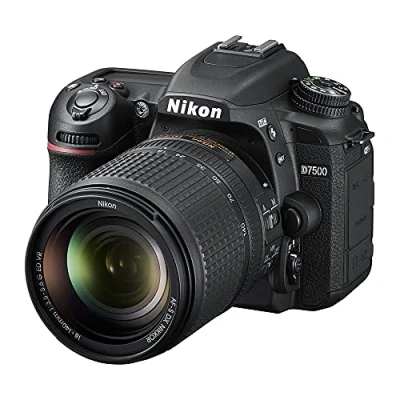 Image of Nikon D7500 Camera Body with 18 140 mm VR Digital DSLR Kit Black