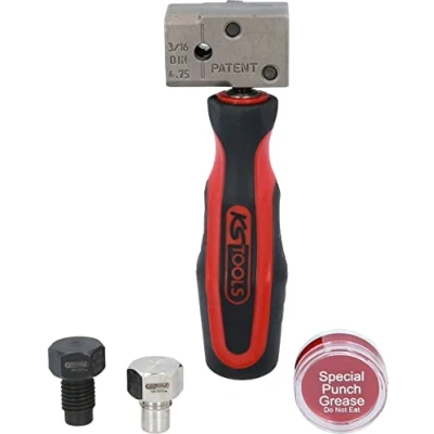 Image of KS Tools Flarefixeco 4 122.1215, universal brake line, flaring tool set, 75 mm, piece.