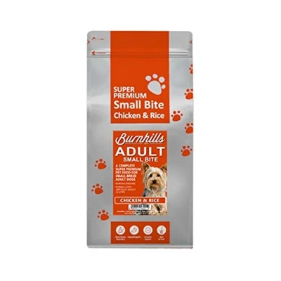 Image of Burnhills Super Premium Small Bite Adult Chicken &amp; Rice Dog Food 2Kg
