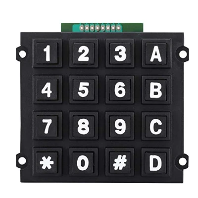 Image of Hopcd 4x4 Keypad MCU Board Matrix Array Switch 4 X Membrane Keyboard Module Modules for Great Choice External Keyboards of Microcontroller