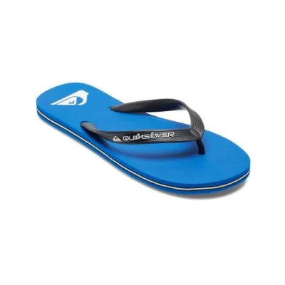 Image of Quiksilver Molokai CORE Tongs Tbar sandals, Men&#039;s, Size: 9, Blue 1 Synthetics