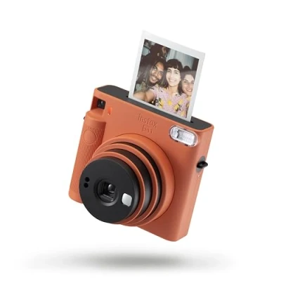 Image of Instax SQUARE SQ1 Instant Camera, Terracotta Orange