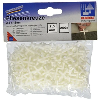 Image of HAROMAC Tile Spacers, 2.5 x 18 mm Pack of 250 06200225SB