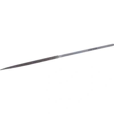 Image of Bahco 2 302 16 0 Three Square Needle File 16cm Cut (Smooth)