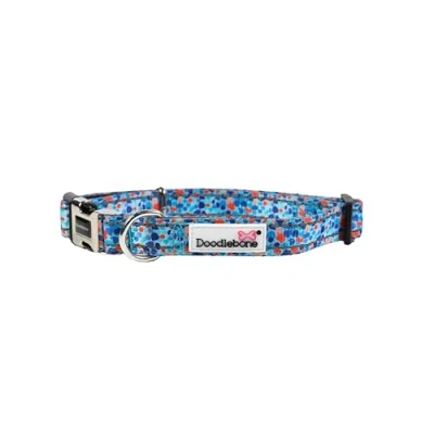 Image of Doodlebone Padded Collar, Reef, 6 11
