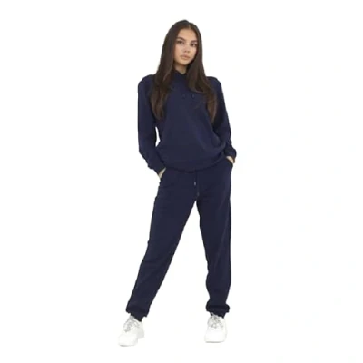 Image of Brave Soul Womens Ladies Hoodies Warm Cotton Pullover Hooded Navy Size Small