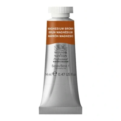 Image of Winsor &amp; Newton 14 ml Tube Professional Water Colour Paint, Magnesium Brown