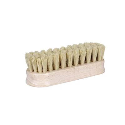 Image of Kaps Shoe Polishing Brush 100&amp; Horsehair or Synthetic Bristles which Don’t Fall Out Buff, Polish and Clean Leather Shoes, Boots &amp; Bags (synthetic 12 cm / 4.7 inch)