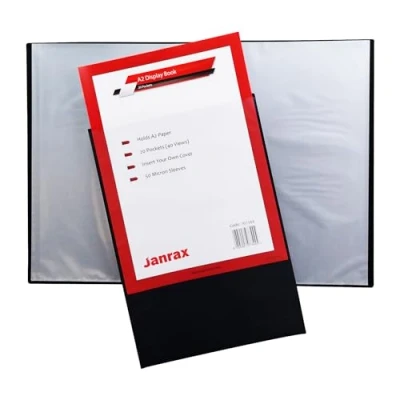 Image of Janrax Presentation Display Book (A2 (20 Pockets))