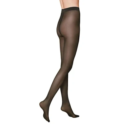 Image of KUNERT Women&#039;s Satin Look 40 Tights, Grau (Carbon 3420), 5/7 (Manufacturer Size: 38/40)
