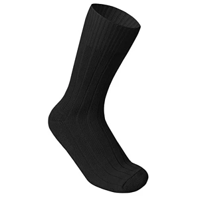 Image of 4 Pairs of Pathfinder Bridgedale Original Blaxnit Quality Socks Size&quot;6 10&quot;&quot;9 12&quot; (6 10, All Black)