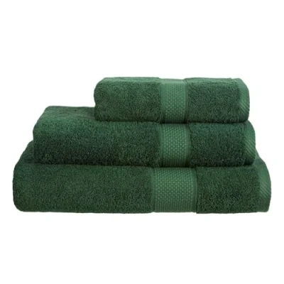 Image of Linens Limited Hand Towel for Bathroom and Kitchen, Great as Face Towel, Guest More, Turkish Cotton, Soft Luxurious, Super Absorbent, Machine Washable (Forest Green)