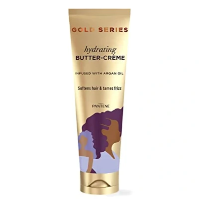Image of 3 Pantene Pro V Gold Series Hydrating Butter Creme Infused with Argan Oil (Leave in Conditioner) 193g