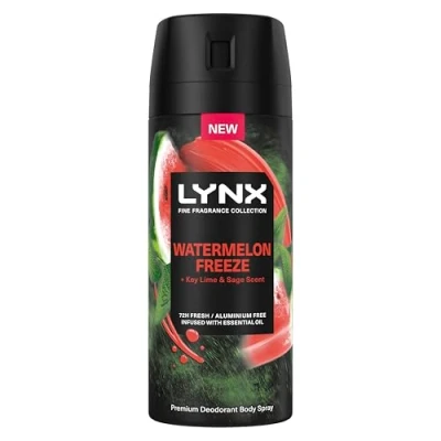 Image of Lynx Watermelon Freeze Anti Perspirant Aerosol Men&#039;s Deodorant Spray 150 ml