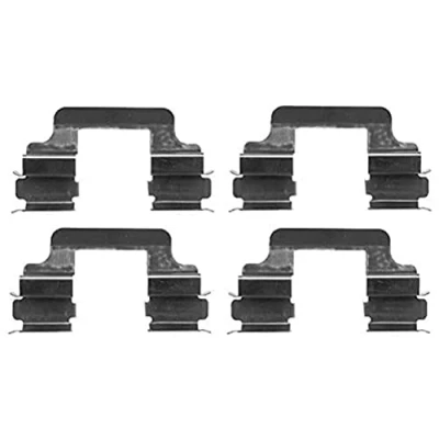 Image of 3D0615231 Accessory Kit, disc brake pads HELLA 8DZ 355 203 081 AUDI: A6 C7 Avant, Q5, Saloon, VOLKSWAGEN: Transporter 5, 5 Bus