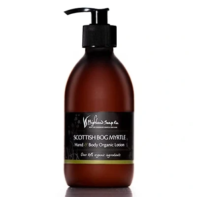 Image of The Highland Soap Company Scottish Bog Myrtle Hand &amp; Body Lotion 300ml