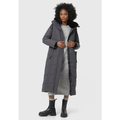 Image of Navahoo Hingucker XIV Winter coat, Women&#039;s, Size: XS, Dark grey