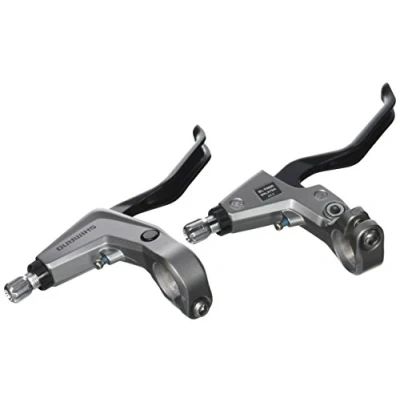 Image of Shimano BL T4000 Alivio 2 finger brake levers for V brakes silver