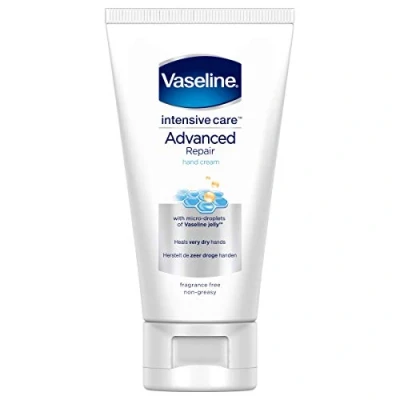 Image of Vaseline Intensive Care Advanced Repair Hand Cream, fragrance free, 75ml