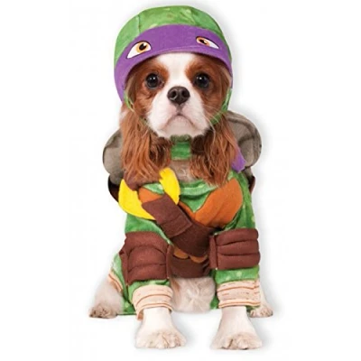 Image of Rubie&#039;s Official Pet Dog Costume Donatello Teenage Mutant Ninja Turtles
