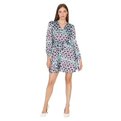 Image of Trendyol Dress Multi Color Skater