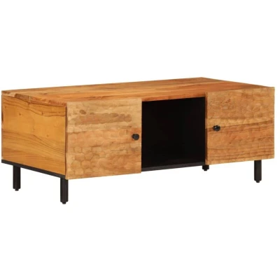 Image of vidaXL Coffee Table 100x54x40 cm Solid Wood Acacia