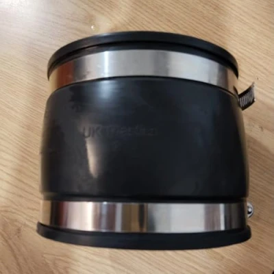 Image of 4 to Plastic Adaptor Underground Drainage Soil Pipe Fittings