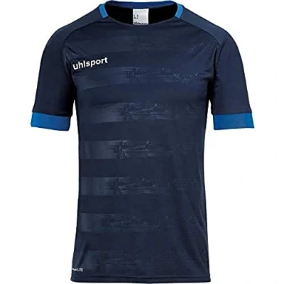 Image of Uhlsport Division II Jersey Men&#039;s Navy/Azure, Large