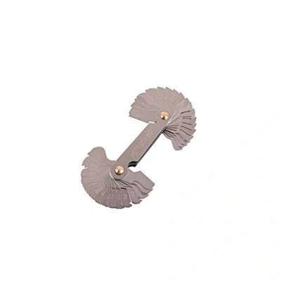 Image of Alnicov 52 PCS Screw Pitch Measuring Tool Set，Screw Thread Gauge Tool，Thread Gauges，Metric System 60 Inch 55