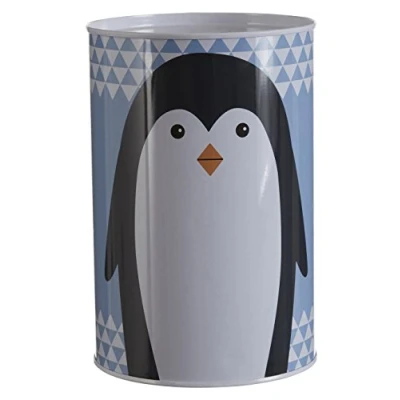 Image of Premier Housewares Parker the Penguin Money, Tin, Blue, 10 x 15 cm