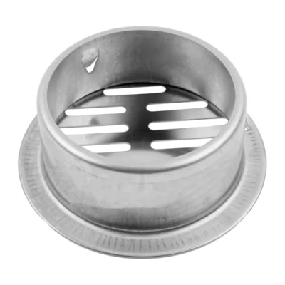 Image of Stainless Steel Floor Drain, Hollow Design, Prevents Clogging, Outdoor Roof Drain Solution rain Covers Filter Shower Plughole Cover(110mm)