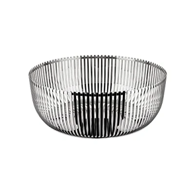 Image of Alessi PCH05/30 Design Fruit Bowl, 18/10 Stainless Steel, 30 cm