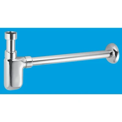 Image of McAlpine Chrome Plated Basin Trap 32mm A32Uk Cb