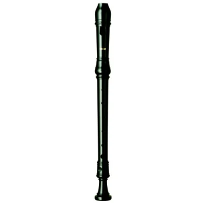 Image of Yamaha Alto Recorder, F Key, Baroque, Abs Resin, Brown